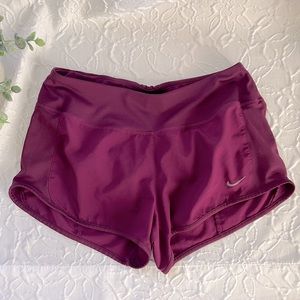 Nike Purple Size S Athletic Shorts